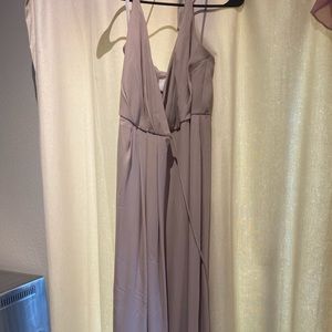 LONG BISCOTTI BRIDESMAID DRESS!
